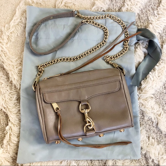 rebecca minkoff mini mac taupe